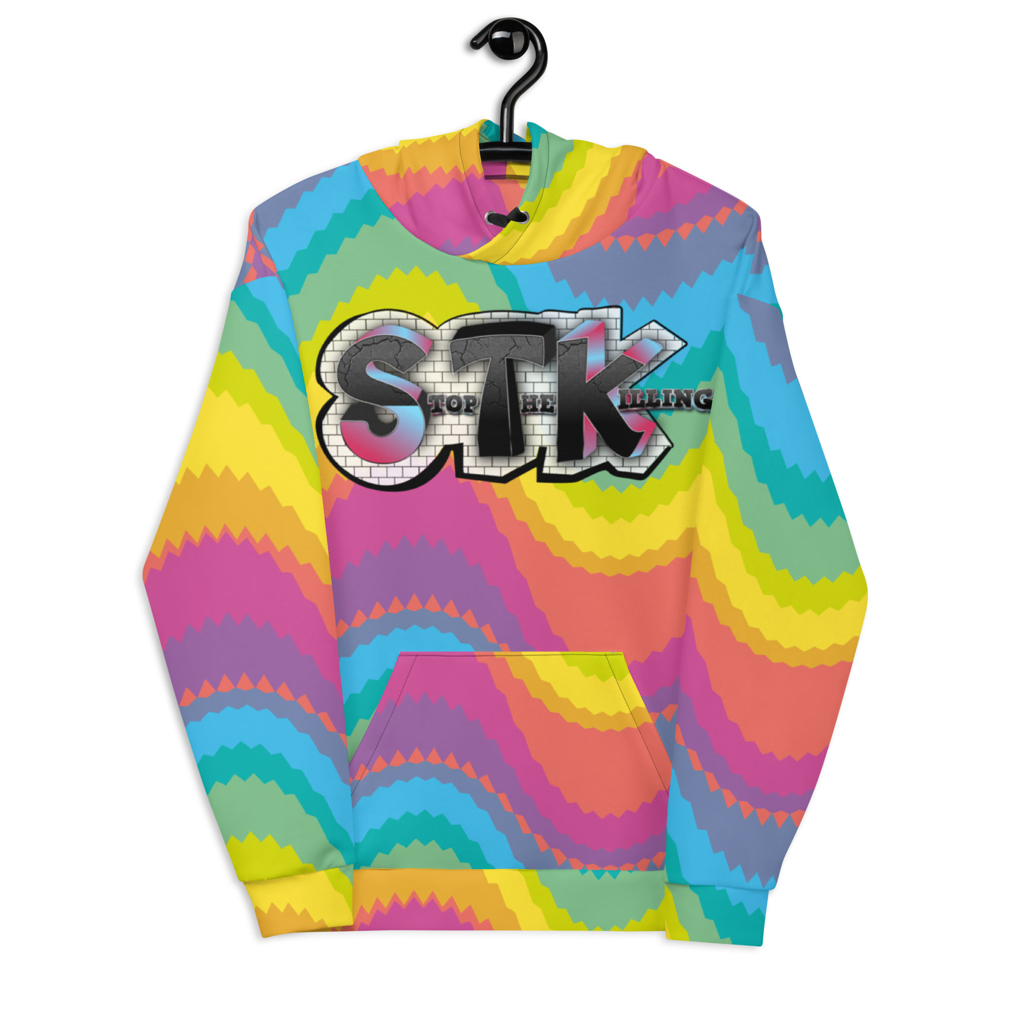 STK Graffiti Psychedelic Unisex Hoodie
