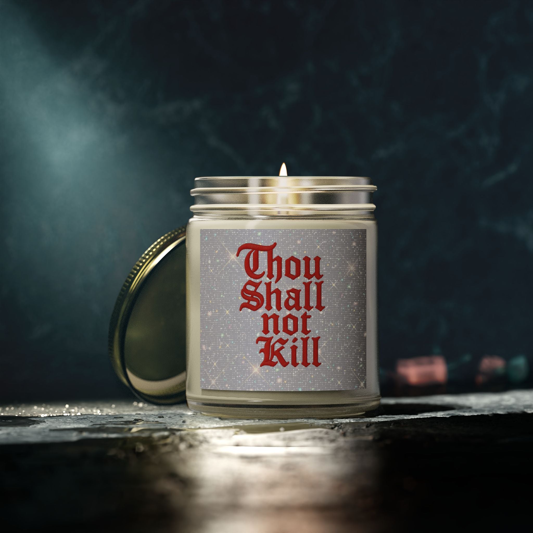 Thou Shall Not Kill Scented Candles for Relaxation