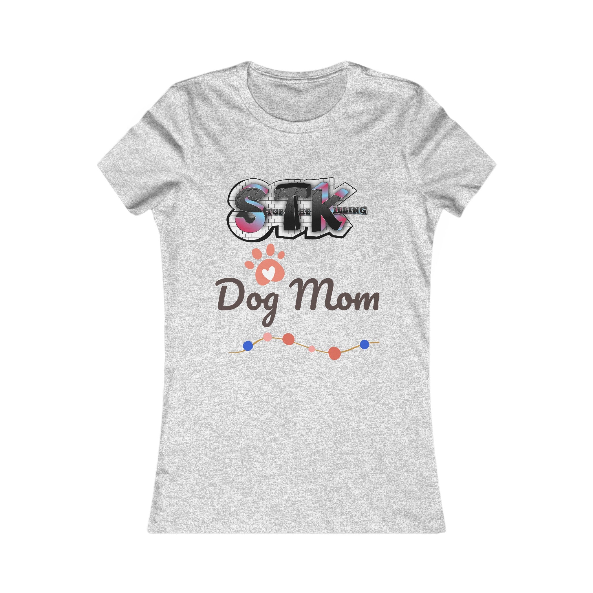 STK Graffiti Dog Mom Tee