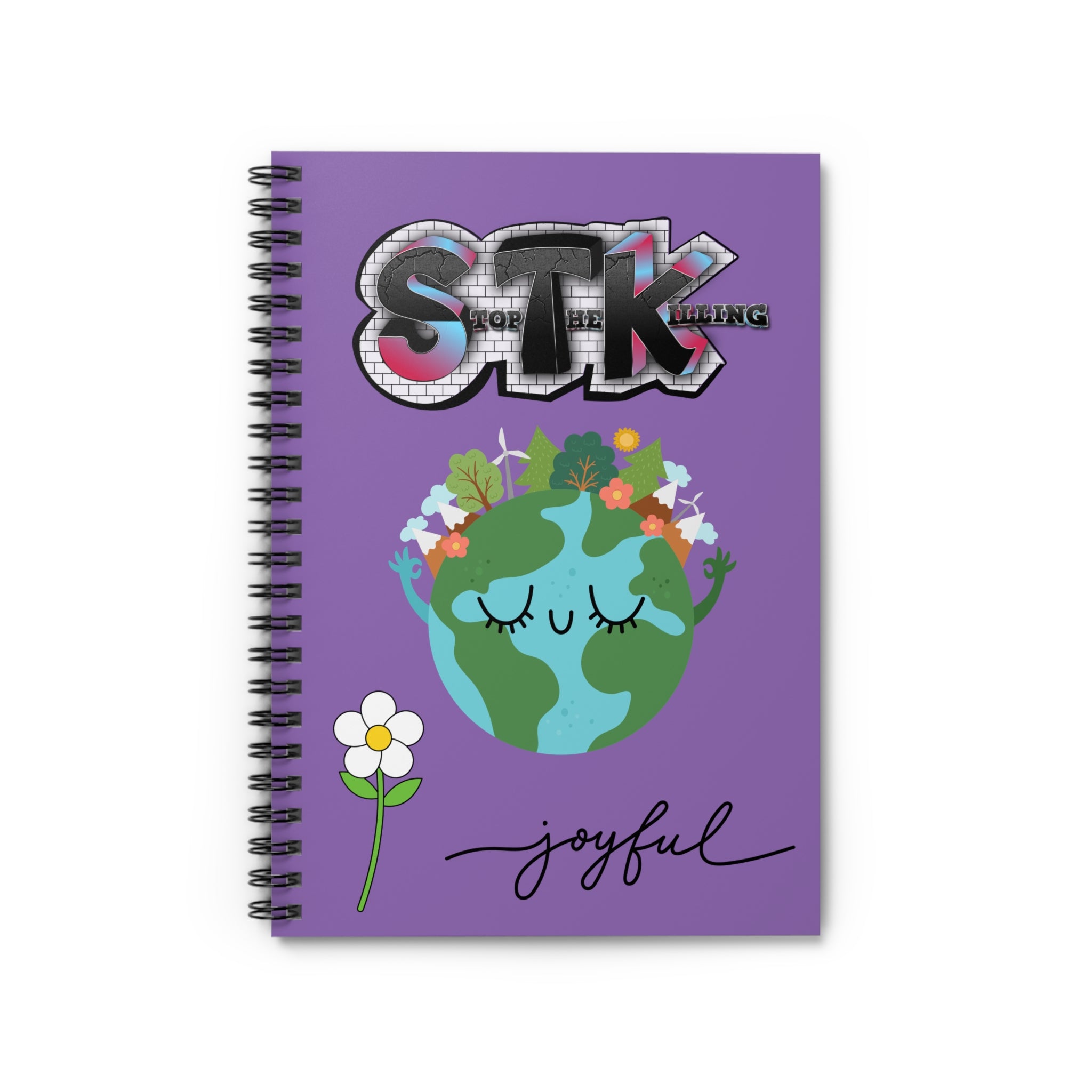 STK Graffiti Eco Spiral Notebook