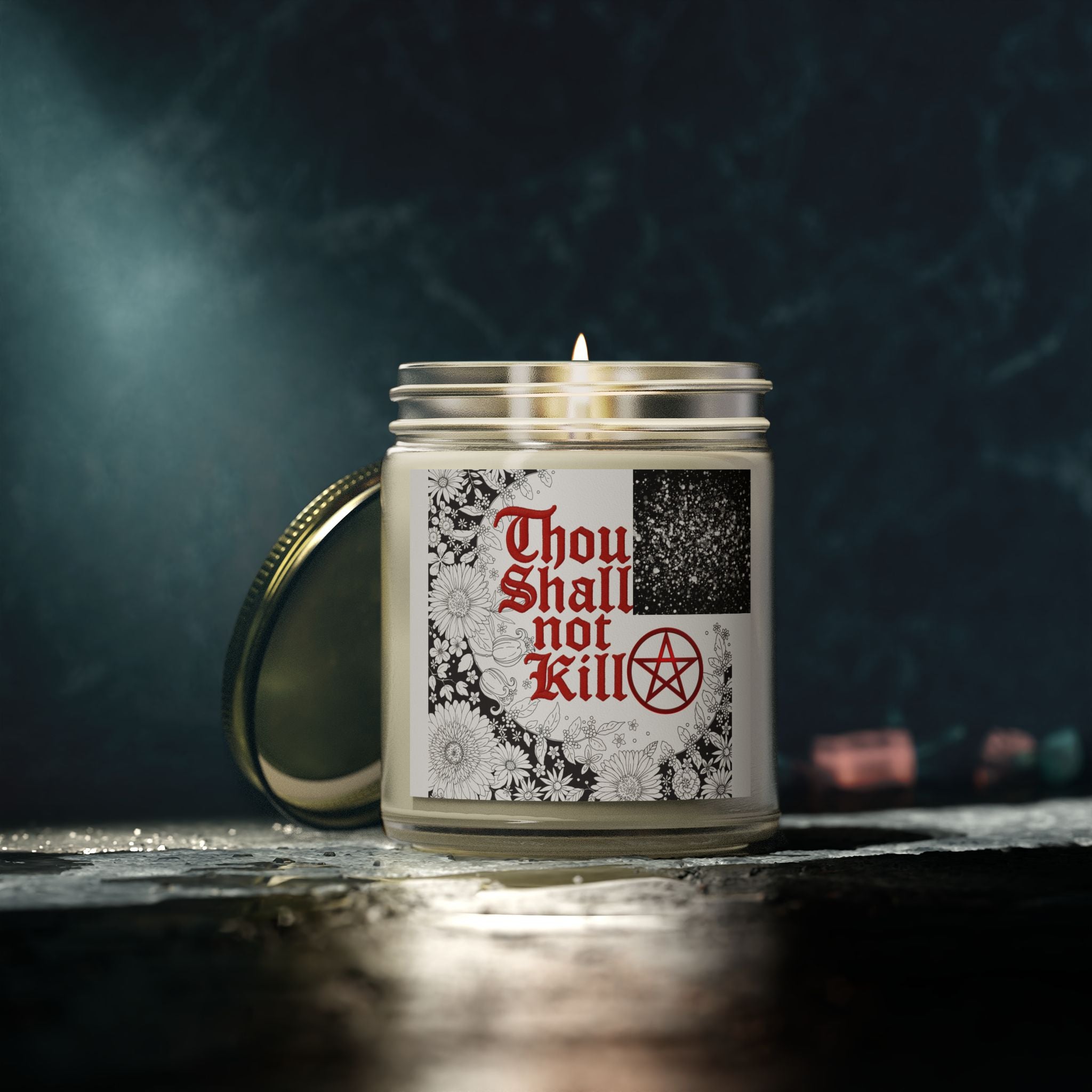 Thou Shall Not Kill Scented Candles for Relaxation