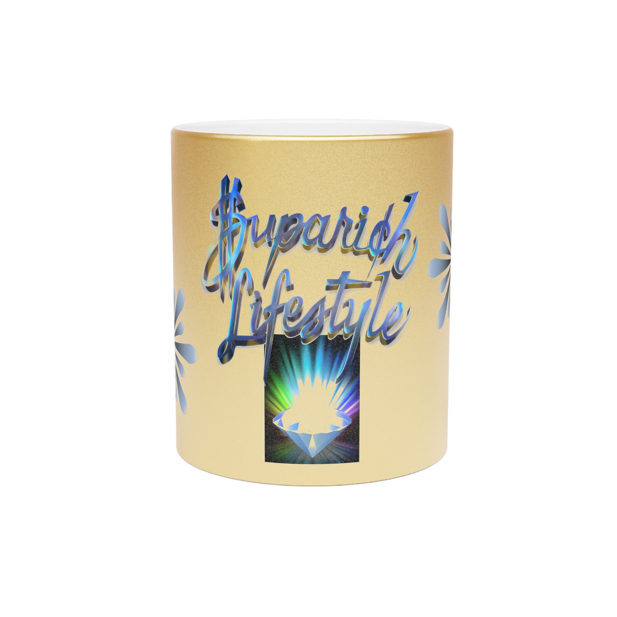 Suparich Lifestyle Metallic Mug (Silver\Gold)