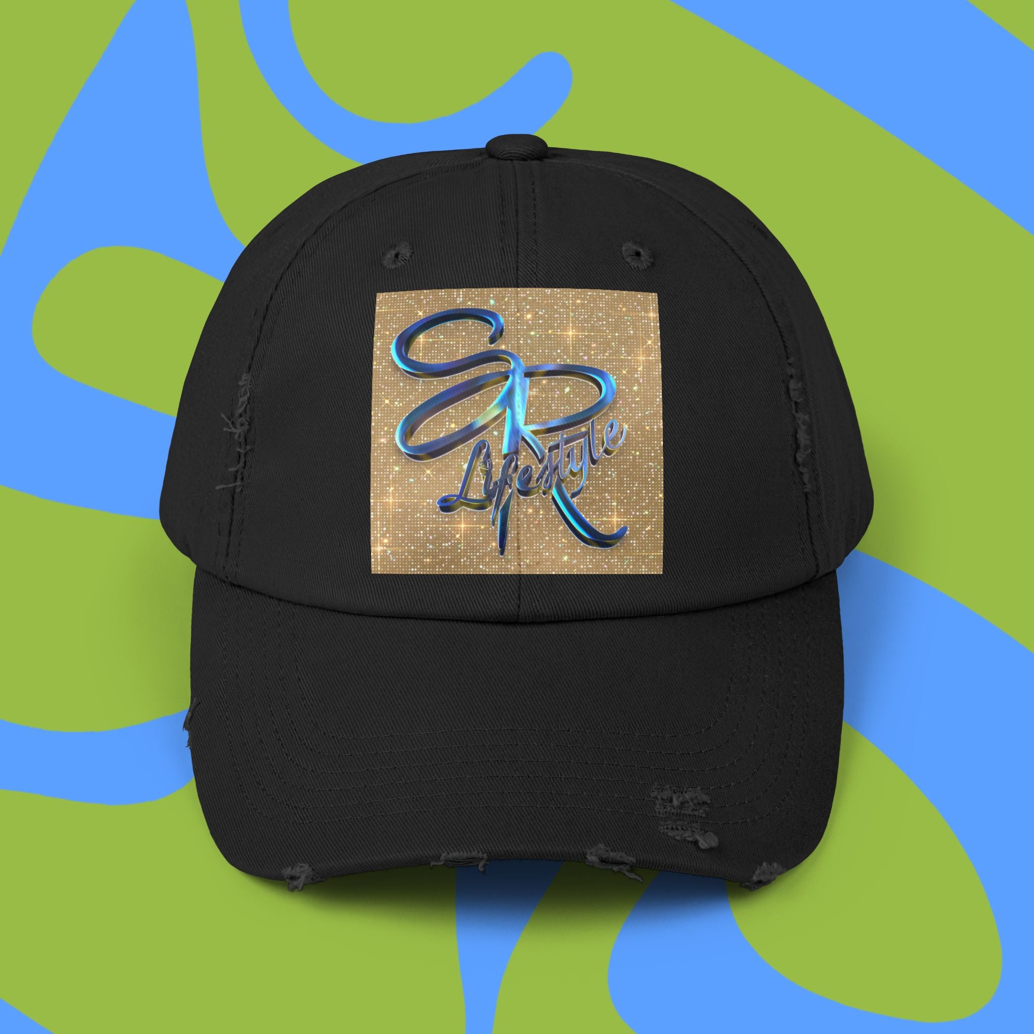 SR Lifestyle Holo/Gold Unisex Distressed Hat