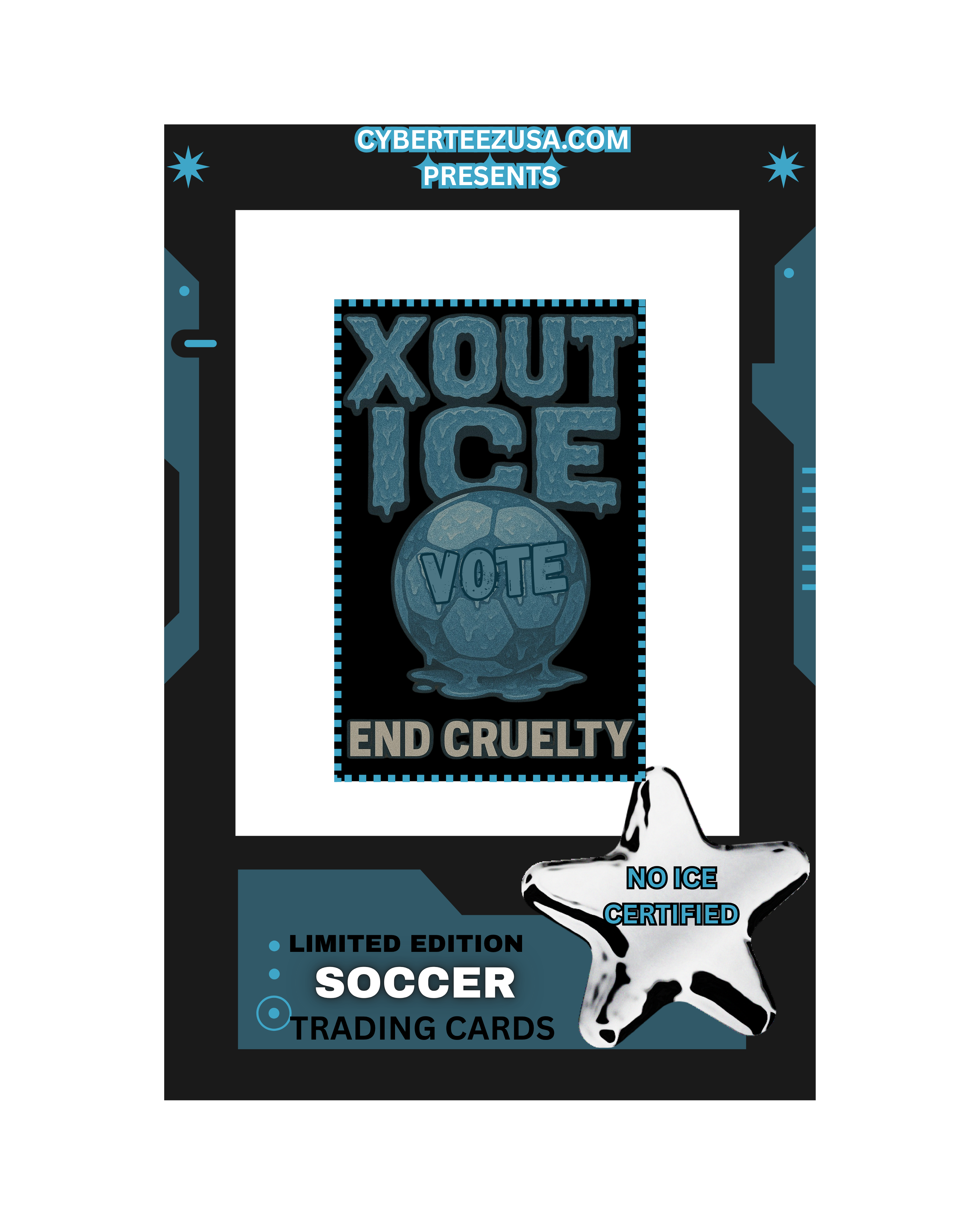 Tokenfied No Ice Pledge (LIMITED EDITION Digital Soccer Trading Card -1 MILLION Supply Only