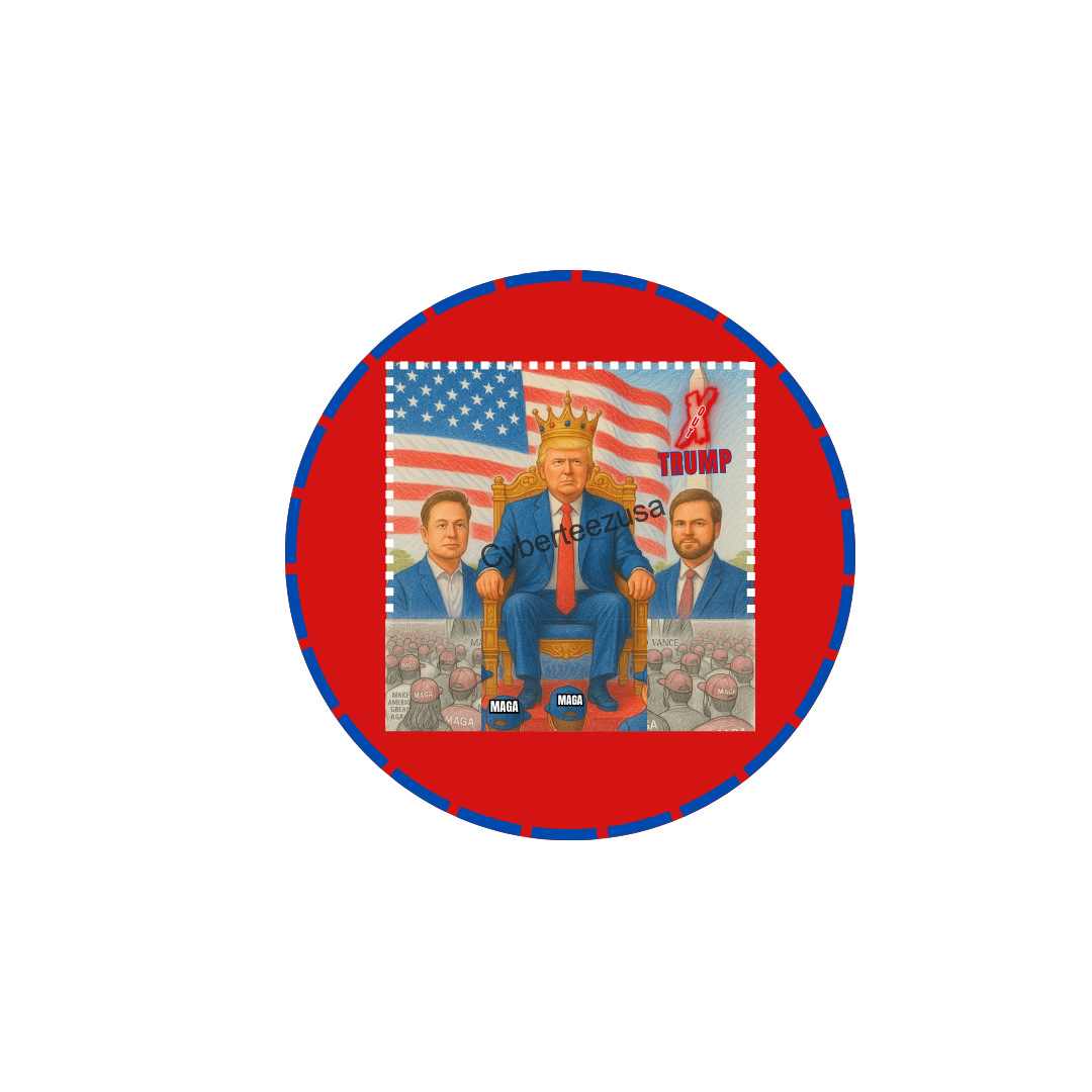 XOUT Trump Digital Social Media Profile Pic Sticker Set of 4