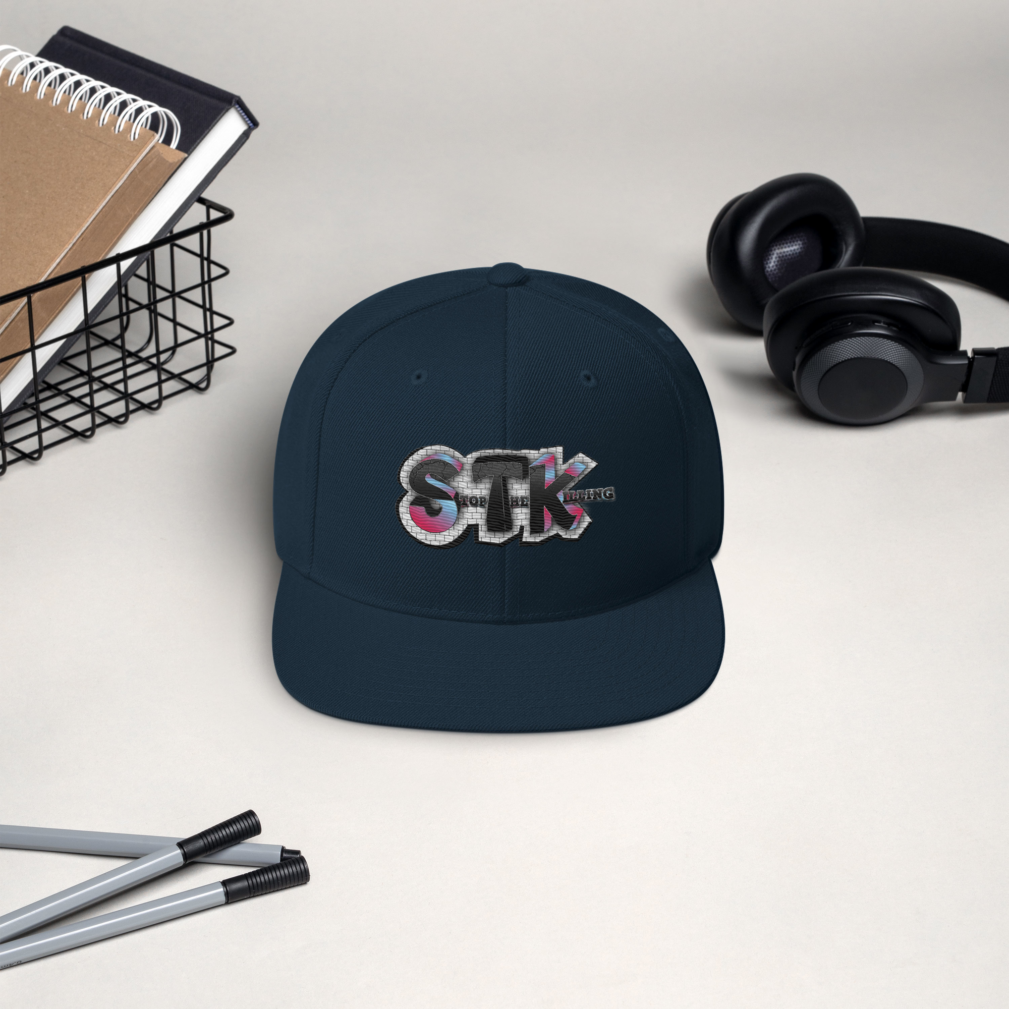 STK Graffiti Snapback Hat